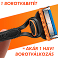 Borotvabetét Fusion Gillette