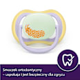 Smoczek uspokajający Ultra Air Nighttime 0-6m, dziewczynka, świecący w ciemności  PHILIPS AVENT