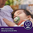 Smoczek uspokajający Ultra Air Nighttime 6-18m, dziewczynka, świecący w ciemności PHILIPS AVENT