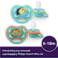 Smoczek uspokajający Ultra Air 6-18m, chłopiec PHILIPS AVENT