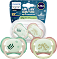 Smoczek uspokajający Ultra Air Nighttime 6-18m, neutral, świecący w ciemności PHILIPS AVENT