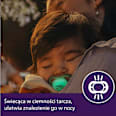 Smoczek uspokajający Ultra Air Nighttime 6-18m, neutral, świecący w ciemności PHILIPS AVENT