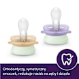 Smoczek uspokajający Ultra Start Nighttime 0-2m, świecący w ciemności, ortodontyczny, dziewczynka PHILIPS AVENT