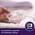 Smoczek uspokajający Ultra Start Nighttime 0-2m, świecący w ciemności, ortodontyczny, dziewczynka PHILIPS AVENT