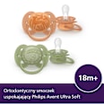 Smoczek uspokajający Ultra Soft 18m+, neutral PHILIPS AVENT