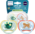 Smoczek uspokajający Ultra Air 0-6m, chłopiec PHILIPS AVENT
