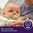 Smoczek uspokajający Ultra Air Nighttime 0-6m, neutral, świecący w ciemności PHILIPS AVENT