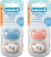 Symetrický silikónový cumlík - veľ. 0, 0 - 2 mesiacov babylove