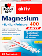aktiv Magnezijum + B6 + B12 + folna kiselina direkt kesice Doppelherz