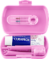 Potovalni set za otroke Kids – roza CURAPROX