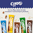 Big tyčinka s příchutí jahoda a bílá čokoláda Corny