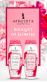 BOUQUET OF FLOWERS - poklon set  AFRODITA