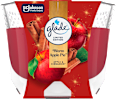 Dišeča sveča v kozarcu Warm Apple Pie glade