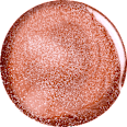Fedőlakk, Glow Glitter - Nr. 080 Gold miss sporty
