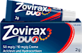 Zovirax Duo Aciclovir 50 mg/g / Hydrocortison 10 mg/g Creme Zovirax