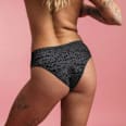 Periodenunterwäsche Slip Cheeky Glitzer Gr. M dais