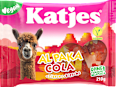 Fruchtgummi Alpaka Cola mit Zitrone & Kirsche Katjes