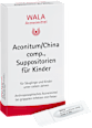 WALA Aconitum/China comp., Suppositorien für Kinder Zäpfchen (10x1 g) WALA