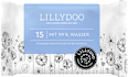 Feuchttücher mit 99% Wasser, Reisegröße  Lillydoo