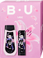Vibe tusfürdő és deo spray ajándékcsomag B.U.