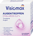 Gocce oculari monodose con acido ialuronico 0,2 %, 15 x 0,4 ml visiomax
