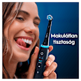 Pótfej iO elektromos fogkeféhez, GentleCare fekete színben Oral-B