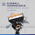 Borotvanyél + 2db borotvapenge Fusion ProGlide FlexBall Gillette
