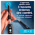 Pótfej iO elektromos fogkeféhez, fekete Ultimate Clean Oral-B