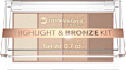 Paletă iluminator & bronzer 01 Bell HYPOAllergenic