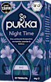 Kräutertee "Night Time" mit Haferblütenspitze, Lavendel & Lindenblüte (20 Beutel) pukka