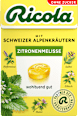 Bonbon, Zitronenmelisse, zuckerfrei, in der Taschenbox Ricola