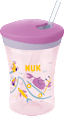 Strohhalmbecher Action Cup rosa 12+ Monate 230 ml NUK