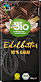 Schokolade, Edelbitter 90 % Kakao dmBio