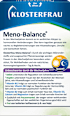 Meno Balance Tabletten 60 St Klosterfrau