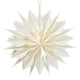 Stern aus Papier, groß, creme (50 cm) Profissimo