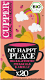 Kräutertee "My Happy Place" mit Pfirsich & Kamille (20 Beutel) Cupper