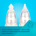 nosní odsávačka elektrická easy & NATURAL 0m+ Canpol babies