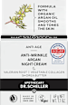 Nachtcreme Anti Falten Argan Dr. Scheller