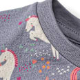 Sweatshirt mit Einhorn-Muster, grau, Gr.  ALANA