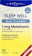 Sleep Well Melatonin Tabletten the wellness co.