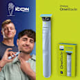 Elektrischer Rasierer, OneBlade Face First Shave QP1324/20 PHILIPS OneBlade