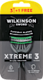XTREME 3 BLACK EDITION Comfort brijači 3+1 gratis WILKINSON SWORD
