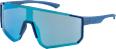 Sonnenbrille Erwachsene, sportlich mit blau getönten Gläsern SUNDANCE