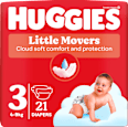 Windeln Little Movers Gr. 3 (4-9 kg) Huggies