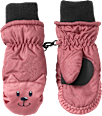 Fäustlinge mit Katzen-Motiv, rosa, Gr. 2 PUSBLU