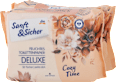Vlažni toaletni papir Cozy Time, 2 x 50 kos Sanft&Sicher