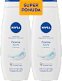 Gel za tuširanje Creme Soft, duo pakiranje, 2 x 500 ml NIVEA