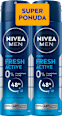 Fresh Active dezodorans u spreju, 2 x 150 ml NIVEA MEN