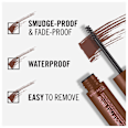Maskara do brwi WONDERFULL  002 Medium RIMMEL LONDON