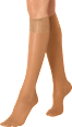 Oporne dokolenke, 40 DEN, 39/42, caramel Fascino